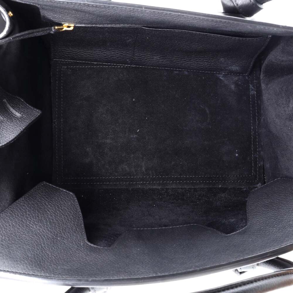Celine Tie Knot Tote Grainy Leather #240917C99B - Picture 5 of 7